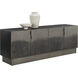 Caddo 71.5 X 18.5 inch Black / Antique Nickel Sideboard